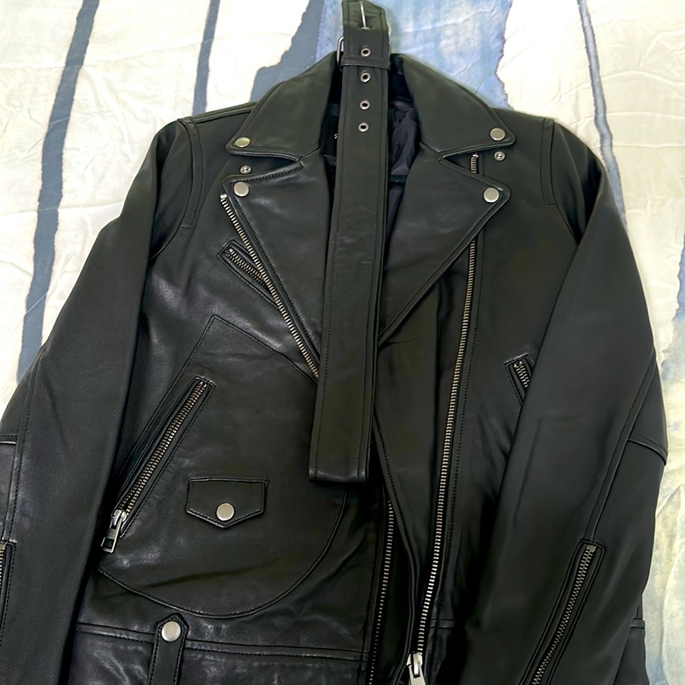 Madewell leather jacket